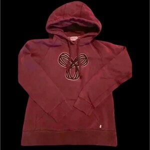 TNA hoodie burgundy  medium